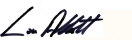 Lou Abbott signature